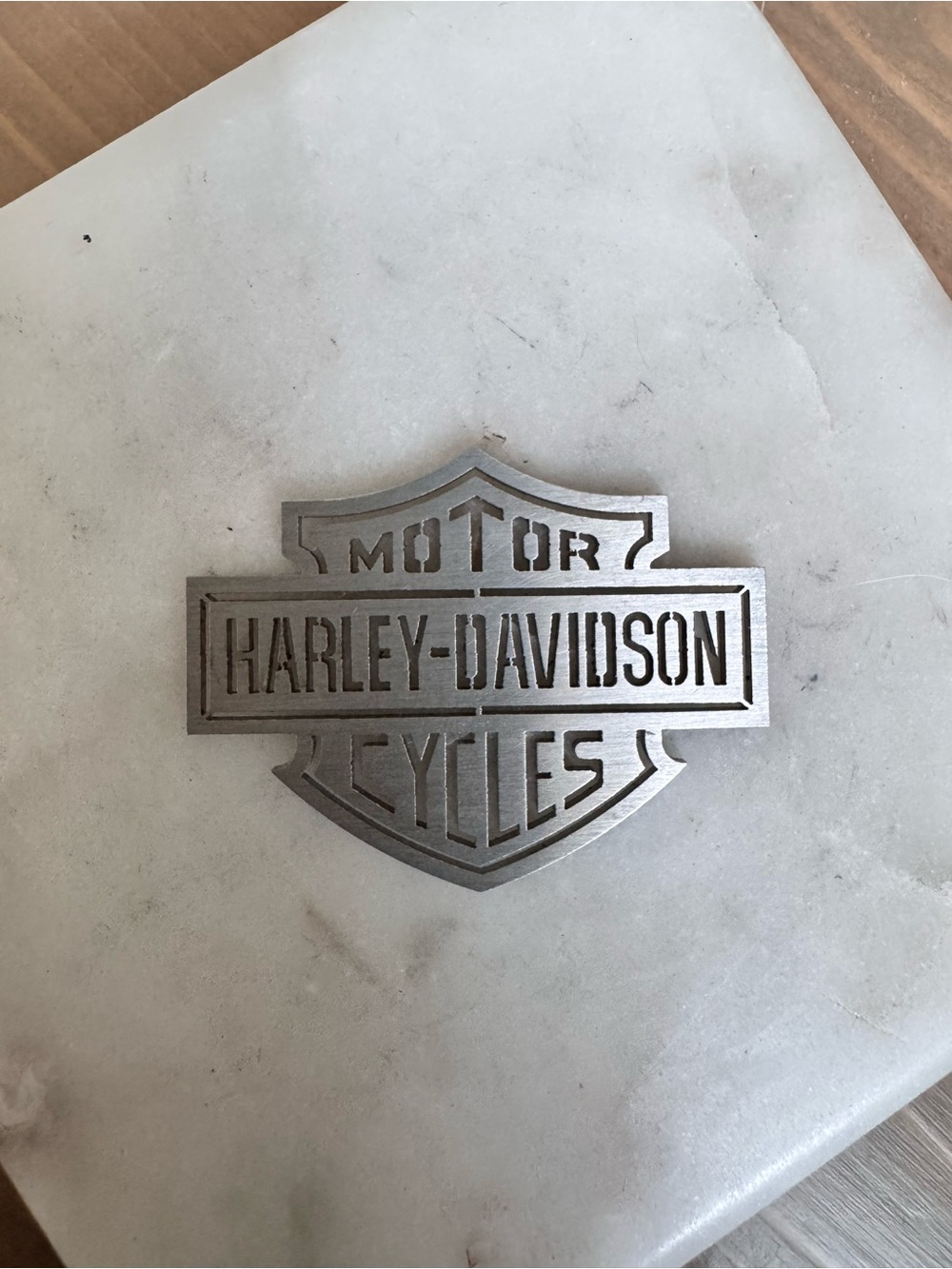 Harley Davidson Authetic Gas Tank Emblem/Badge Motorcycle